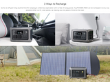 ALLPOWERS R600 299Wh 600W Lifepo4 Portable Power Station UPS Solar Generator 400W Input