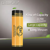 1PCS LiitoKala Lii-King6000 21700 6000mAh 40A RechargeableHigh discharge Battery fits