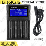 LiitoKala Lii-PD4 LiFePO4  Battery Charger Digital Display Lithium ion 18650 26650 21700 AA AAA