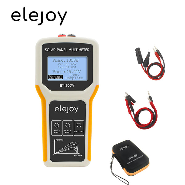 ELEJOY solar panel tester smart MPPT 400w 800w 1600w solar multimeter test power current