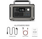 ALLPOWERS R600 299Wh 600W Lifepo4 Portable Power Station UPS Solar Generator 400W Input