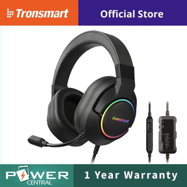 Tronsmart Sparkle Wired Gaming Headphones Headset for PS4 PS5, PC Laptop with 7.1 Virtual Surround