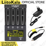 LiitoKala lii-500S LCD Screen Display Smartest Lithium NiMH AA Battery Charger 18650 26650 US plug