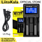 LiitoKala Lii-PD2 LiFePO4 32650 Battery Charger Digital Display Lithium ion 18650 26650 21700 AAA