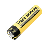 1 PC Liitokala lii-36s 18650 3.7V 3600mah BMS rechargeable Lithium Ion Battery button type