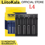 LiitoKala Lii-L4 Lii-L2 Li ion Battery Charger Lithium Ion 18650 26650 21700  Li-ion rechargeable