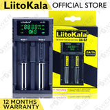 LiitoKala Lii-S2 Battery Charger Digital Display LiFePO4 Lithium 18650 26650 21700 AA AAA  RCR123