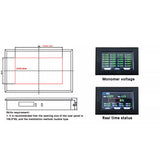 Jikong JK BMS 4.3  LCD Touch Screenfor JK BMS active balancer