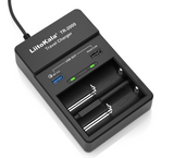 Liitokala TR-2000 18650 Battery Charger USB QC3.0 Output Travel Charger 26650 21700 18500 And 5V Electronics