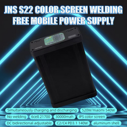 Technoamp JNS S22 DIY 540W Power Bank 24000mAh 6 Slot USB C PD 3.1 140W 28V 5A 22.5W Mi 120W Charge