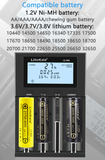 LiitoKala Lii-M4 Lithium Battery charger Tester Discharger for 18650 26650 AA AAA LCD display