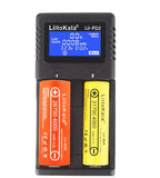 LiitoKala Lii-PD2 LiFePO4 32650 Battery Charger Digital Display Lithium ion 18650 26650 21700 AAA