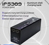 Technoamp JNS 100W 40000mAh DIY Power Bank 21700 USB C PD3.0 PPS 100W Quick Charge 3.0 IP5389