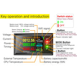 Atorch DT20W DC 0-420V Tuya WiFi Smart Lithium Battery Capacity Power Meter Voltage meter