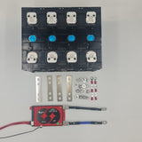 Bundle 24V 12V 105Ah Daly BMS EVE LF100LA 5000 Cycle Life Tested Grade A Cells w Free holder