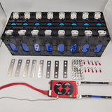 Bundle 24V 12V 105Ah Daly BMS EVE LF100LA 5000 Cycle Life Tested Grade A Cells w Free holder