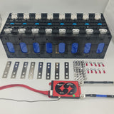 Bundle 24V 12V 105Ah Daly BMS EVE LF100LA 5000 Cycle Life Tested Grade A Cells w Free holder